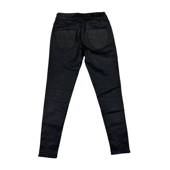 Zara Basic Skinny Ankle Zip Jeans in Black - Picture 5 of 5